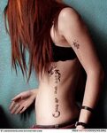 Female Tattoo Gallery Pictures of Feminine Tattoos Rib tatto