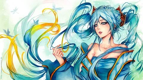 Sona - League of Legends - Wallpaper #1735651 - Zerochan Ani