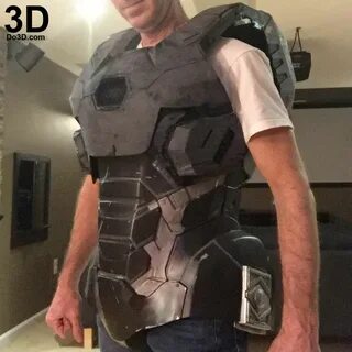 3D Printable Suit: Iron Man Mark III Armor War Machine (Mode
