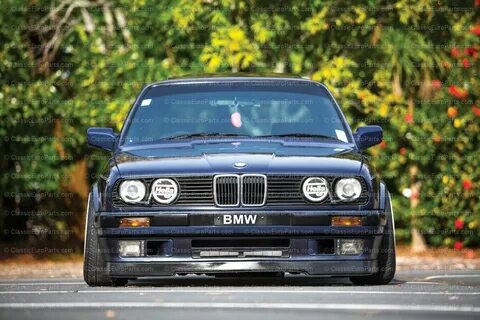 Front spoiler for E30 late model 318iS / 325iS- aftermarket 