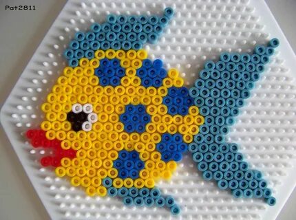 Best 12 Fish beads; use a cartoon style eye and bolder color