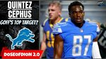 Quintez Cephus Could Be Jared Goff's " Go To Guy" Lions Kupp