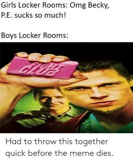 Girls Locker Rooms Omg Becky PE Sucks So Much! Boys Locker R