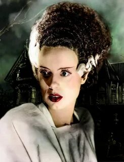 Elsa Lanchester, Color. (The Bride of Frankenstein, 1935) Be