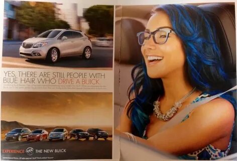 New Generation Buick + Driver With Blue Hair? Not A Problem.