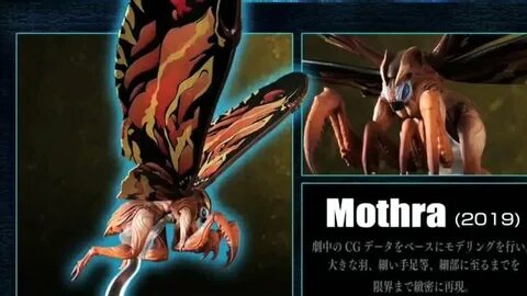 New Godzilla king of the monsters HGD Mothra & Rodan Mini fi