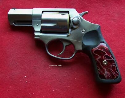 Ruger SP101 Berry Red Sea Shell - Spresser Custom Grips