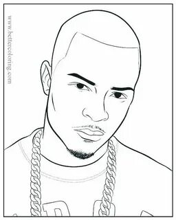 American Rapper Coloring Pages - Free Printable Coloring Pag