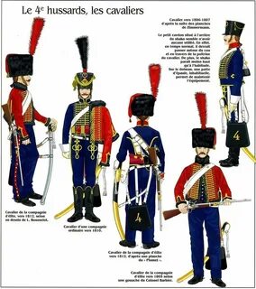4th Hussars. Double click on image to ENLARGE. French army, 