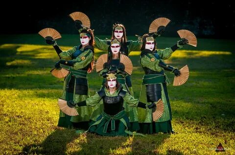 Kyoshi Warriors - Giovanna(Tsuki Hoshi) Suki Cosplay Photo