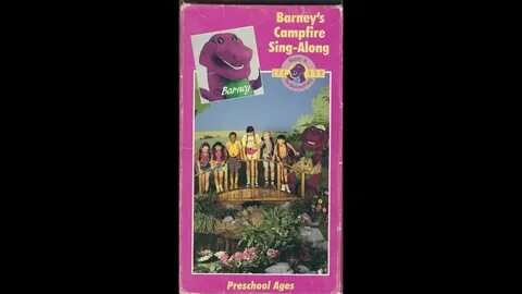 Barney's Campfire Sing-Along 1990 VHS - YouTube
