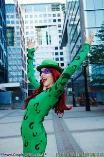 Rule 63 Riddler Dc cosplay, Dc comics cosplay, Cosplay woman