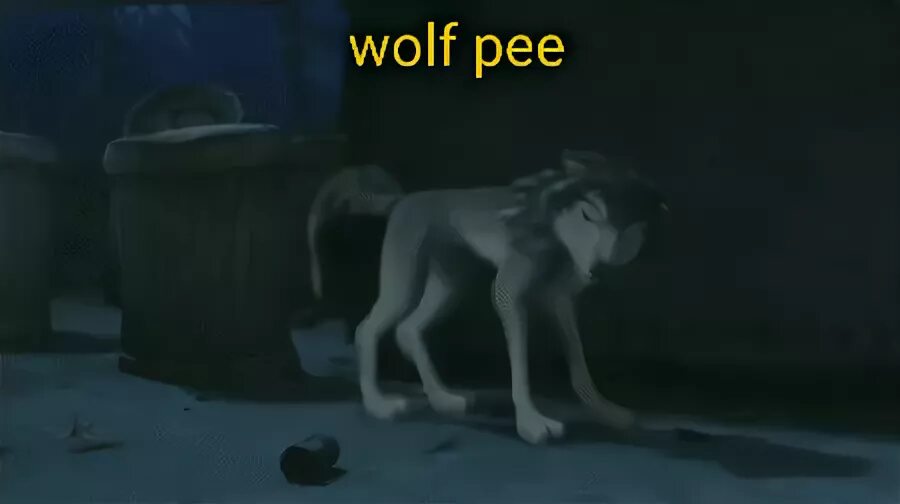 Wolf Try GIF - Wolf Try Pee - Discover & Share GIFs