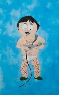 Randy Marsh: Guitar Hero painted in acrylic and acrylic wash