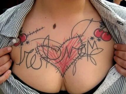 81 Mind Blowing Heart Tattoos On Chest - Tattoo Designs - Ta
