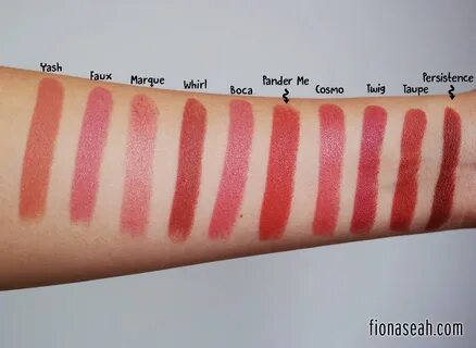 REVIEW: MAC The Matte Lip 2015 Lipsticks - Whirl, Persistenc