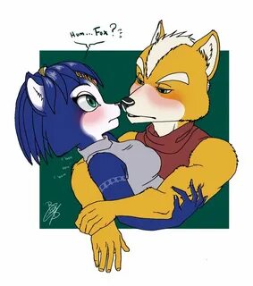 Krystal and Fox blush by BlackBy Fox mccloud, Star fox, Furr