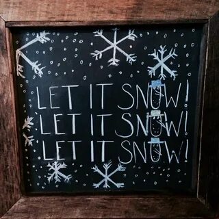 Winter chalkboard art Chalkboard art, Winter christmas, Frid