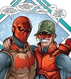 Red Hood/Arsenal #2 - "The M Word!" (2015) Red hood, Jason t