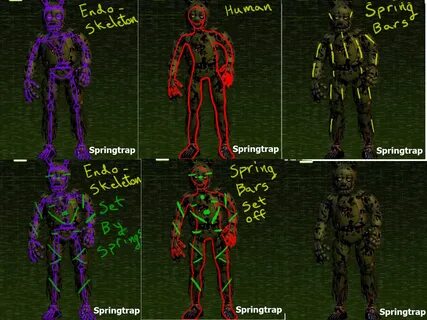 Spring theory Frames by SparrowWrightheart Fnaf, Spring, The