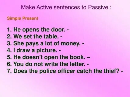 Passive voice Никифоров А.А учитель английского языка - ppt 