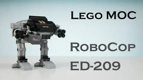 ED-209 Robocop Lego MOC /// Лего самоделки LegoSplit ВКонтак