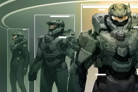 Master Chief's evolution: the concept art of 'Halo 4' Halo 4