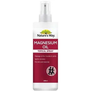 Nature's Way Magnesium Oil Topical Spray 250ml - Chemist Bea
