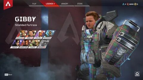 Gibby Apex Legends 10 Images - Apex Legends Gibraltar On Tum