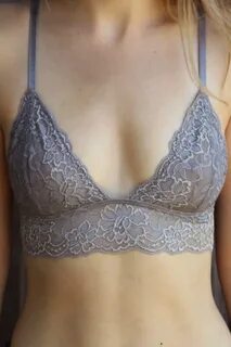 Banded Lace Bralette.