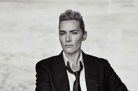 Kate Winslet looks stunning in androgynous photo shoot Peter