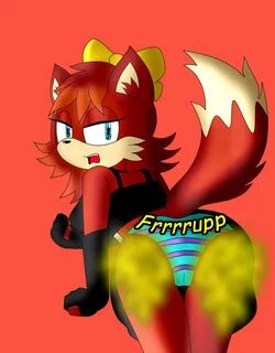 Scatbooru - 1girl anthro fart farting fiona fox fox furry se