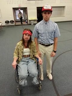 Forest Gump and Lieutenant Dan Halloween Costume - My Wife a