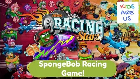 SpongeBob Racing Stars Cars Video Game - YouTube