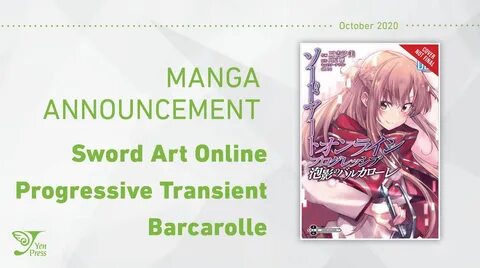 MANGA Yen Press Acquires License for Sword Art Online: Progr