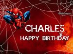 Charles Spider-Man Happy Birthday - Happy Birthday