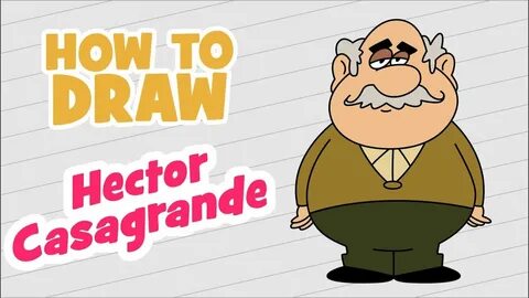 How to draw Hector Casagrande - Como dibujar a Hector Casagr