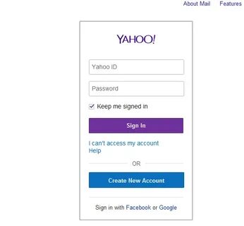 Yahoo Mail Sign Up Sign In Yahoo mail Registration Page - Ma