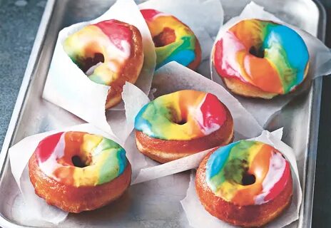 Make Rainbow Glazed Doughnuts In Your Very Own Magical Kitch