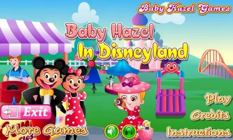 Enjoy a day with Baby Hazel at Disneyland. Help her in packi