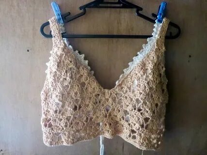 Layering Lace - Cropped Cami and Bralette Crochet bralette, 