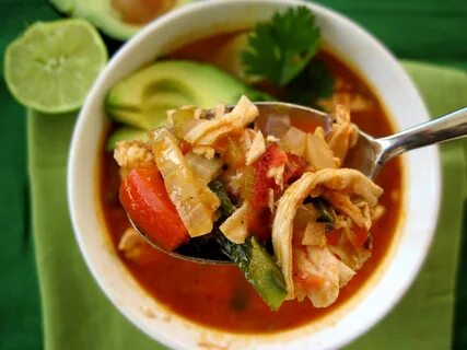 Chicken Tortilla Soup - PaleOMG