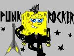 Rockstar bob Spongebob, Spongebob squarepants, Squarepants