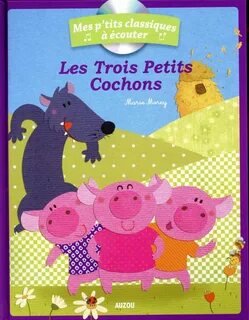 Les trois petits cochons + cd, MARIE MOREY, Librairie La Pag