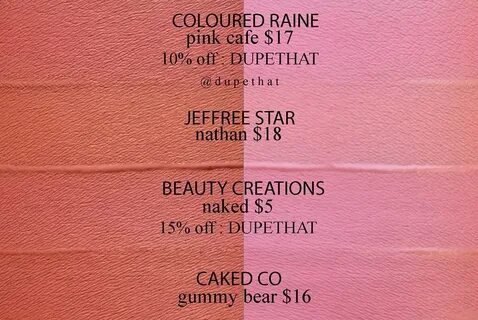 Jeffree Star Nathan Velour Liquid Lipstick Dupes - All In Th