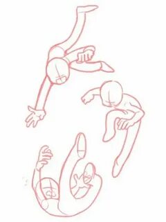 Falling/Floating Poses Drawing poses, Drawing reference pose