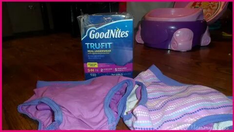 4 Potty-training tips and how GoodNites TruFit Gets us throu