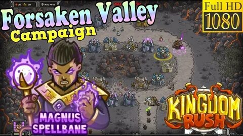 Kingdom Rush HD - Forsaken Valley Campaign (Level 11) Hero -