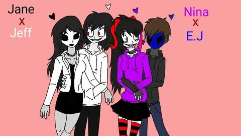 ❣ Jeff x Jane & Ej x Nina ❣ MrCreepyPasta Amino