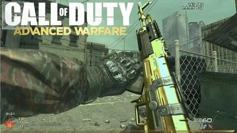 GOLD AK-47' COD Advanced Warfare Free-For-All - YouTube